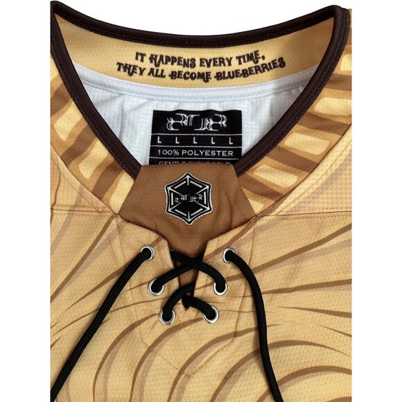 Limited Edition "COME WITH ME" Hockey Jersey Willy Wonka Golden Ticket Exclusive - Picture 6 of 8